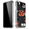 NFL Cincinnati Bengals Tropical Print iPhone XS Max Clear Case